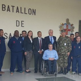 Colombia-Integra visita Embajador de España