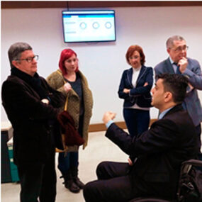 Visita Alcalde del Prat a la Fundación Integralia