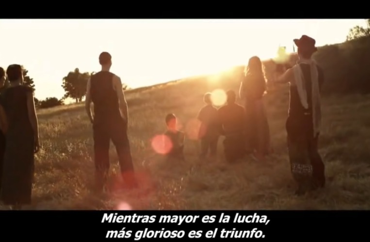 Imagen del cortometraje El circo de las mariposas con subtítulos en español