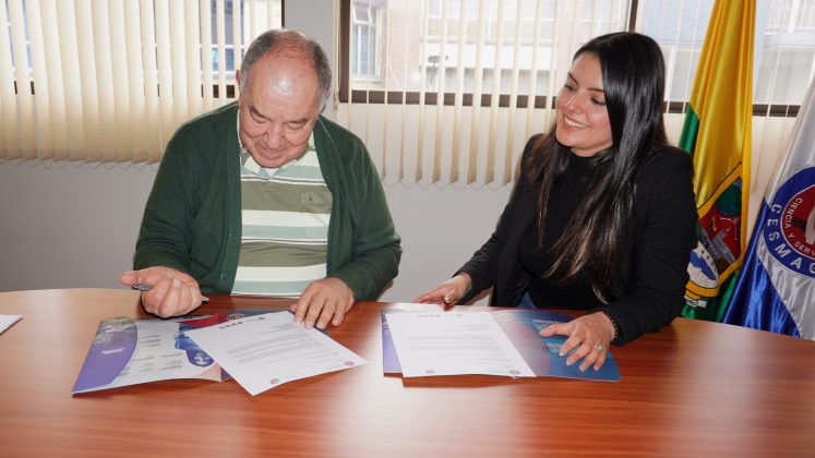 Firma de carta de alianza Universidad Cesmag