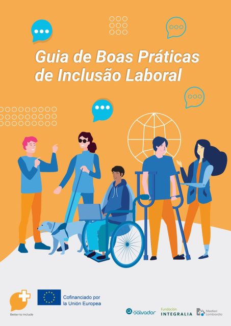 Capa Guia de boas práticas para inclusão laboral - Better to Include
