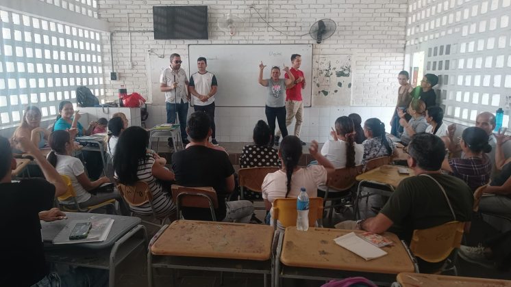 Socialización en el Norte de Santander