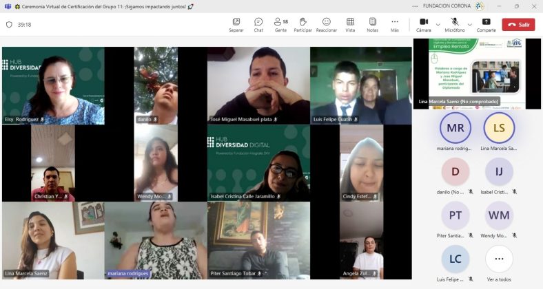 Ceremonia certificacion grupo 11