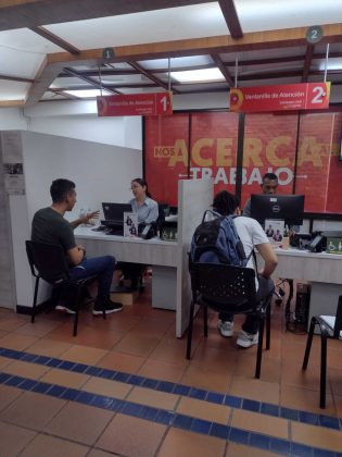 Jornada de atención en Agencia de Empleo Comfenalco Valle