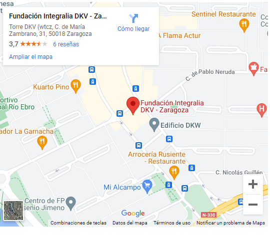 Sede Fundación Integralia DKV en Zaragoza